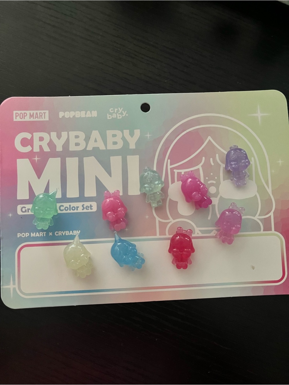POP MART Crybaby Mini Color Set - Multicolor Resin